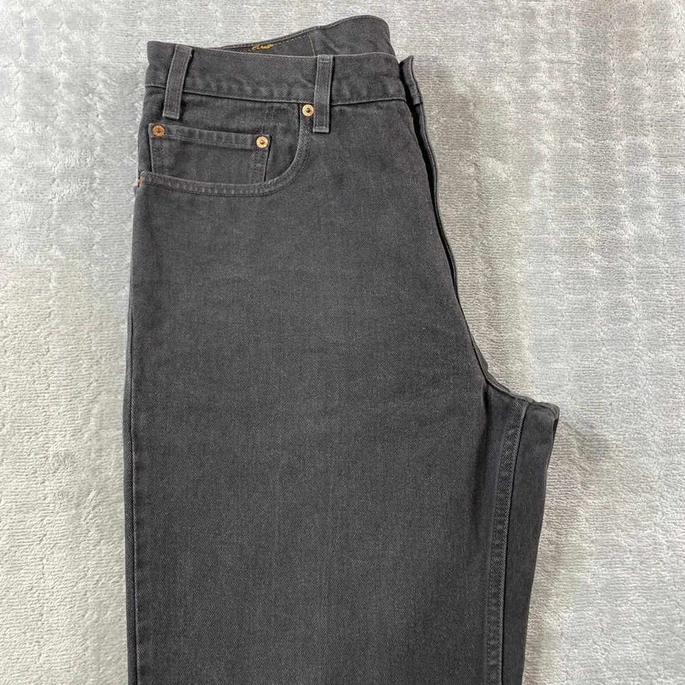 Vintage Levis 550 Jeans Mens 32x34 Faded Black‎ Relaxed Fit Denim Y2K Punk 36x34